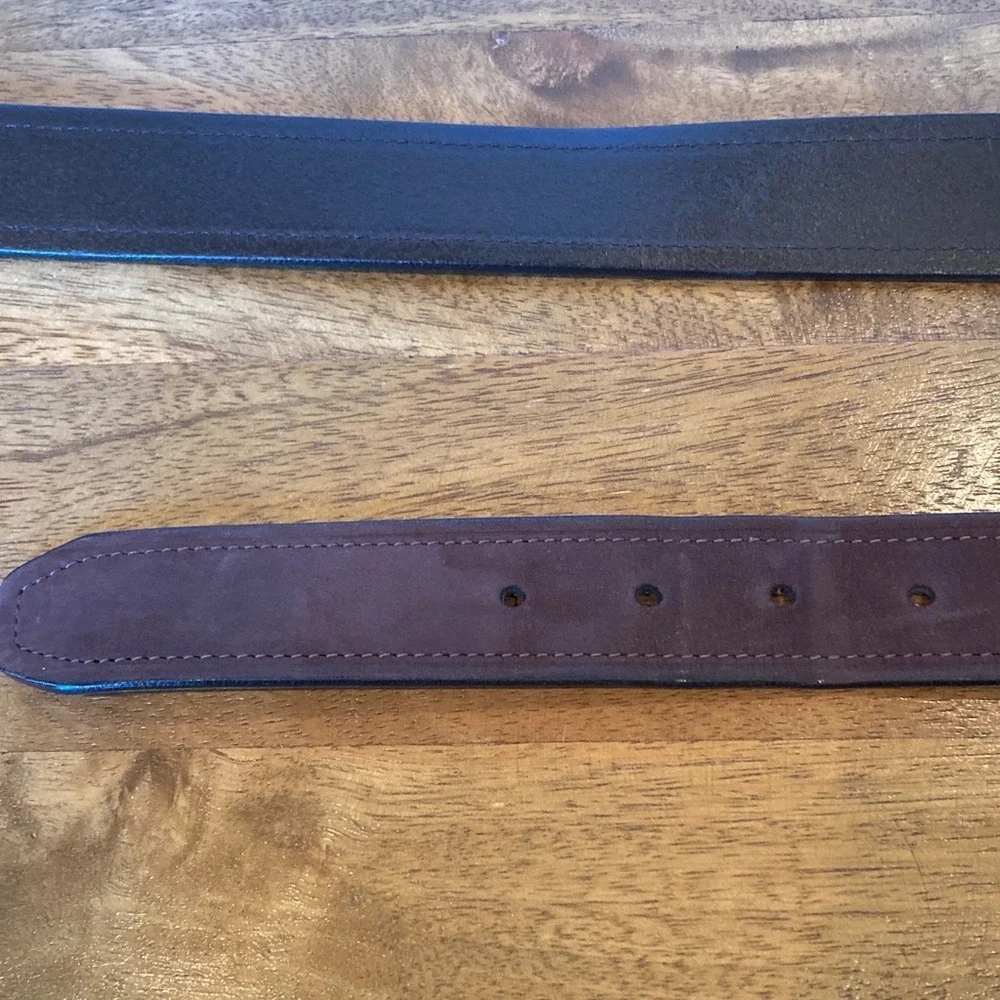 Daniel Cremieux Men's Brown Suede Leather Belt‎ Size 40